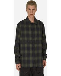 1017 ALYX 9SM - Graphic Flannel Shirt Military - Lyst