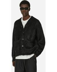 Sacai - Gonz Mohair Knit Cardigan - Lyst