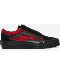 Vans - Premium Old Skool Y2k Flame Sneakers Black / Red - Lyst