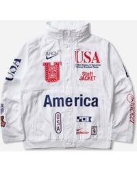 Nike - Usa X V.A.A. Woven Staff Jacket Deep Royal - Lyst