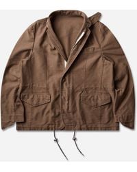Sacai - S Sueded Cotton Jacket - Lyst
