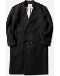 OAMC - Men S Double Breasted Wool Coat - Lyst