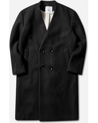 OAMC - Men S Double Breasted Wool Coat - Lyst
