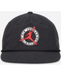 Nike - Flight Club Pro Unstructured Flat Bill Hat Black - Lyst
