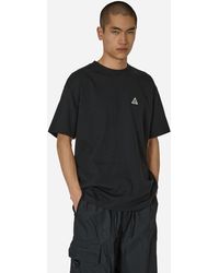 Nike - Acg Dri-fit Logo T-shirt Black - Lyst