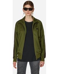 Needles - Poly Smooth Track Jacket Olive - Lyst