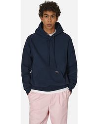 Noah - Classic Hooded Sweatshirt Navy - Lyst