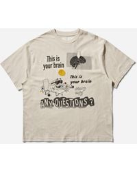 STORY mfg. - Men S Grateful T-shirt Ecru - Lyst