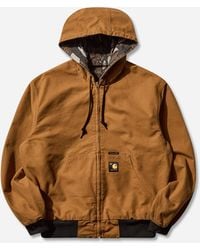 Carhartt - Men S Og Active Jacket 50th Anniversary Edition Canvas Hamilton / Camo Trebark - Lyst