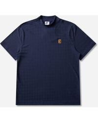 Nike - Club Rules Aero-Fit Mock-Neck T-Shirt Obsidian - Lyst