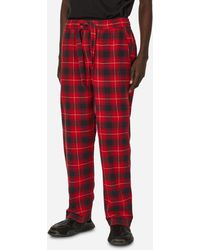 Tekla - Flannel Plaid Pijamas Pants - Lyst