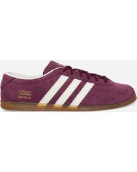 adidas - Gazelle Lo Pro Sneakers Maroon / Core White - Lyst