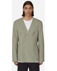 Kiko Kostadinov - Oma Reversible Blazer Stone - Lyst