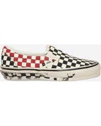 Vans - Act Of Disagreement Lx Classic Slip-On 98 Sneakers Checkerboard - Lyst