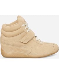 PUMA - S Speedcat Wedge Tonal Sneakers Sand Dune Alpine Snow - Lyst
