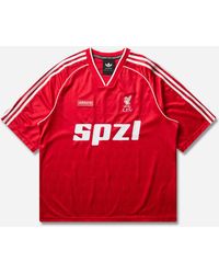 adidas - Men S Liverpool Spzl F.c. T-shirt Better Scarlet - Lyst