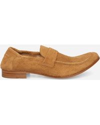 MM6 by Maison Margiela - Men S Swing-toe Leather Loafers Ermine - Lyst