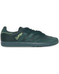 adidas samba green and yellow