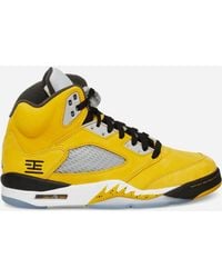 Nike - Air Jordan 5 Retro Sneakers Varsity Maize Wolf - Lyst