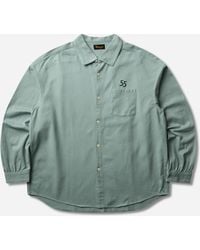 Visvim - Men S Palmer Longsleeve Shirt Light - Lyst