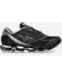 Mizuno - Wave Prophecy Ls Millennium Sneakers Black / Silver / Purple Haze - Lyst