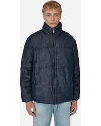 Guess - Denim Puffer Jacket - Lyst
