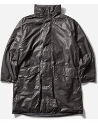 Cav Empt - Men S Fleece Lined Zip Coat Charcoal - Lyst