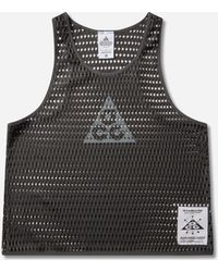 Nike - Acg Radical Airflow Dri-Fit Trail Running Tank Top Anthracite - Lyst