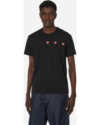 COMME DES GARÇONS PLAY - Multi Heart T-Shirt - Lyst