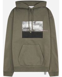 Oamc Peacemaker - Men S Star Print Loose Fit Hoodie - Lyst