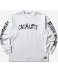 Carhartt - S Camo Snake Longsleeve T-Shirt - Lyst