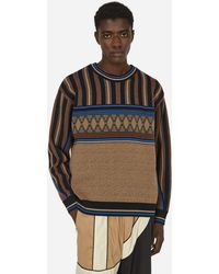 Ahluwalia - Kuti Knitted Crewneck Sweater - Lyst