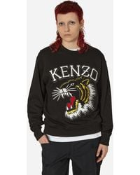 KENZO - Tiger Varsity Jungle Crewneck Sweatshirt - Lyst