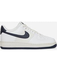 Nike - Air Force 1 07 Sneakers White / Obsidian - Lyst
