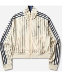 adidas - Women S Reversible Track Top Warm Vanilla / Night Indigo - Lyst
