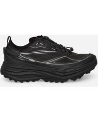 Hoka One One - Stinson One7 Sneakers Black / Silver - Lyst