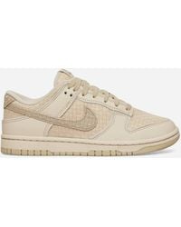 Nike - Women S Dunk Low Sneakers Sanddrift / Desert Khaki - Lyst