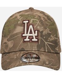 KTZ - La Dodgers Leaf Camo 9Forty A-Frame Adjustable Cap - Lyst