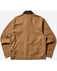 Carhartt - Men S Detroit Jacket Hamilton / Tobacco (rinsed) - Lyst