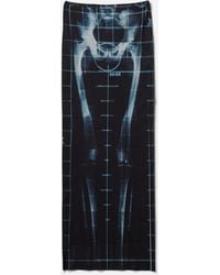 Jean Paul Gaultier - Squeletor Long Skirt Light - Lyst