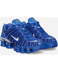 Nike - Shox Tl Sneakers Hyper Royal / Metallic Silver - Lyst