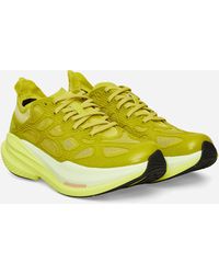 Hoka One One - Mach X Caged Sneakers Pea / Hoka Citrus - Lyst
