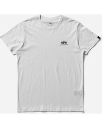 Alpha Industries - S Basic Small Logo T-Shirt - Lyst