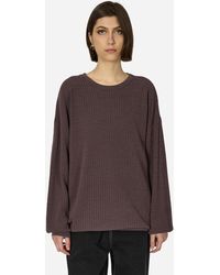 Our Legacy - Popover Roundneck Sweater Mystic Plum - Lyst