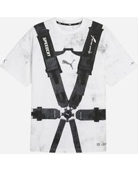 PUMA - A$ap Rocky Seatbelt T-shirt White / - Lyst