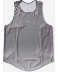 Nike - Women S Isamaya Ffrench Dri-fit Adv Running Vest Smoke / Pure Platinum - Lyst