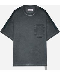 Oamc Peacemaker - S Velcro Applique T-Shirt Light - Lyst