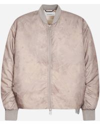 Oamc Peacemaker - S Minimal Bomber Jacket Foliage Print - Lyst