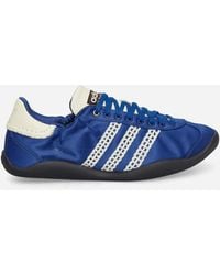 adidas - Wales Bonner Karintha Lo Satin Sneakers Blue / Cream White - Lyst