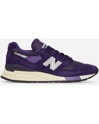 New Balance - Made In Usa 998 Sneakers Plum - Lyst